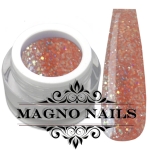 Farbgel Glitzer Gittergel Nude Beige